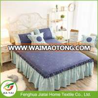 Hotel bed skirt,King/Queen/Full/Twin Size chinese hotel bed cover sheet