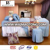 cotton-poly massage table sheet set