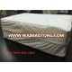 100% cotton white bed sheets for home hotel OEM size available