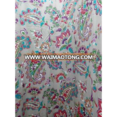 Small MOQ 280cm width print bedsheet fabric