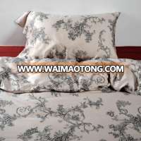 High quality 100% cotton percale printed bed sheet/duvet/bed cover/bedding set