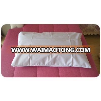 Standard White Microfiber Pillow Protector for Hotel