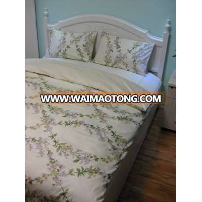 Wholesale Small MOQ Cotton Bedding Set, Quilt Cover Set, Comforter Set