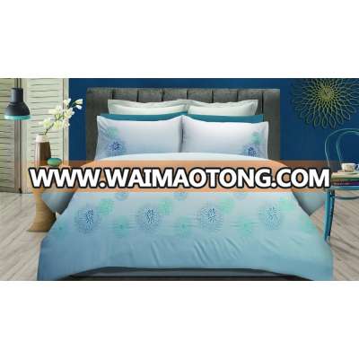 Wholesale 100% Polyester Microfiber Living room Sets, Embroidery Comforter Sets