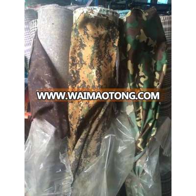 Good quality t/c 65/35 camouflat ready stock fabric