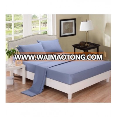 wholesales cheap 100% polyester microfiber bed sheet set