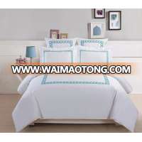 Hot sale hotel cotton duvet cover set