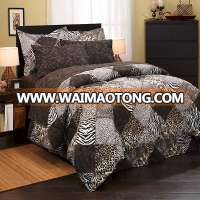 polyester/cotton plain bedding comforter set